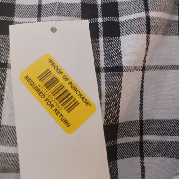 WOMENS XL NWT COCO-JAIMESON BUFFALO PLAID EMBROIDERED SHIRT - Picture 6 of 8